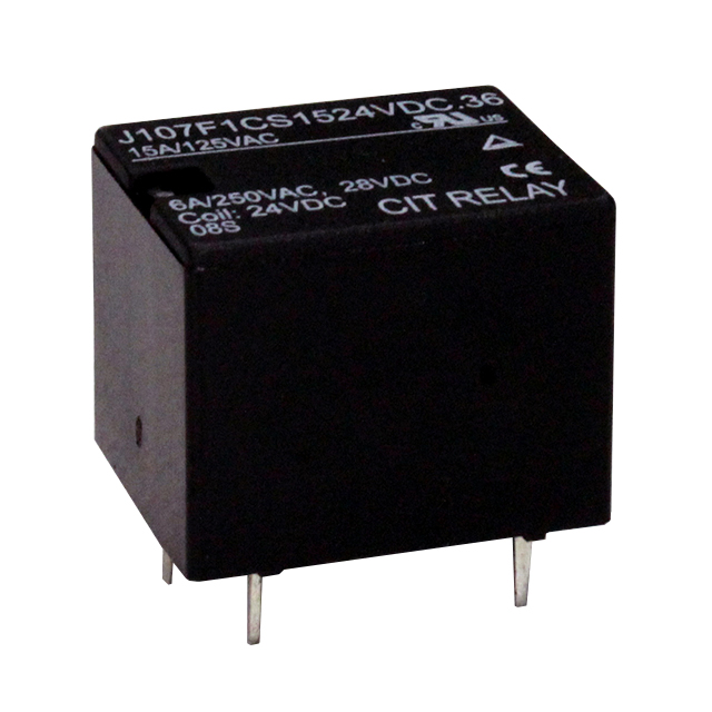CIT Relay and Switch J107F1CS1524VDC.36